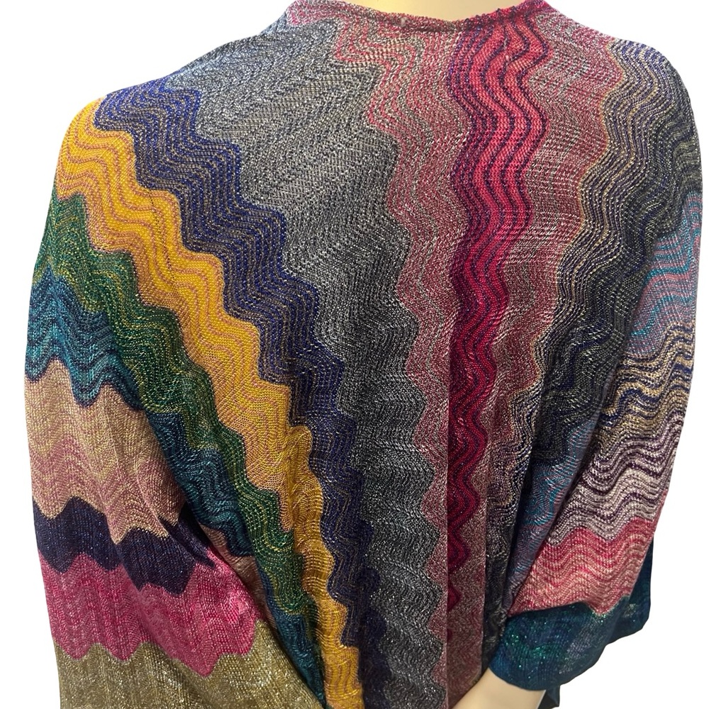 Free People Colorful Knit Shawl - Picture 11 of 16